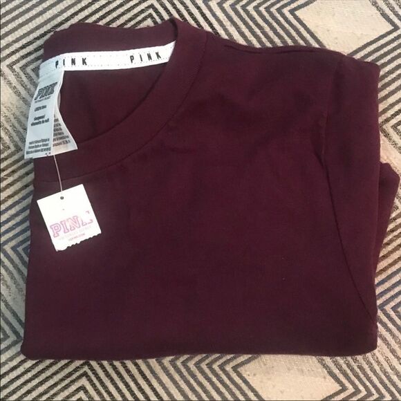 Pink VS Crew Neck Tee - Picture 3 of 4